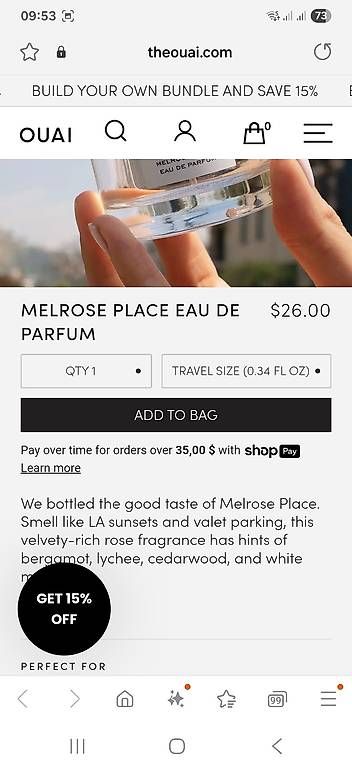 Profumi & Eau de Toilette: QUAI Melrose Place Parfüm. – Nuovo e nell'imballaggio originale da Uerkheim venduto da Pod23 2
