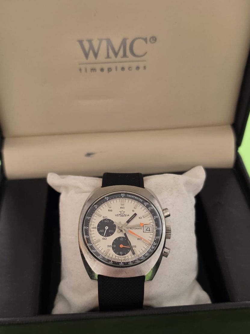 Omega Uhren: LEMANIA CHRONOGRAPH AUTOMATIC SCHWEIZER MANUFAKTUR RAR – Gebraucht aus Neftenbach von Taschen-Uhren 8