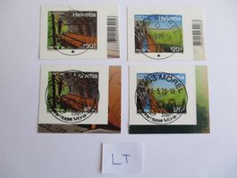 Voll Letzttagsstempel der Poststelle 3983 Mörel