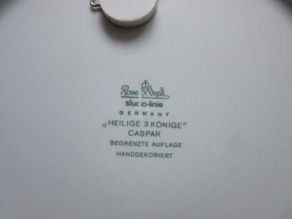 Piatti: Rosenthal Weihnachtsteller 1972 – Nuovo (secondo la descrizione) da Gersau venduto da kunst-online 3