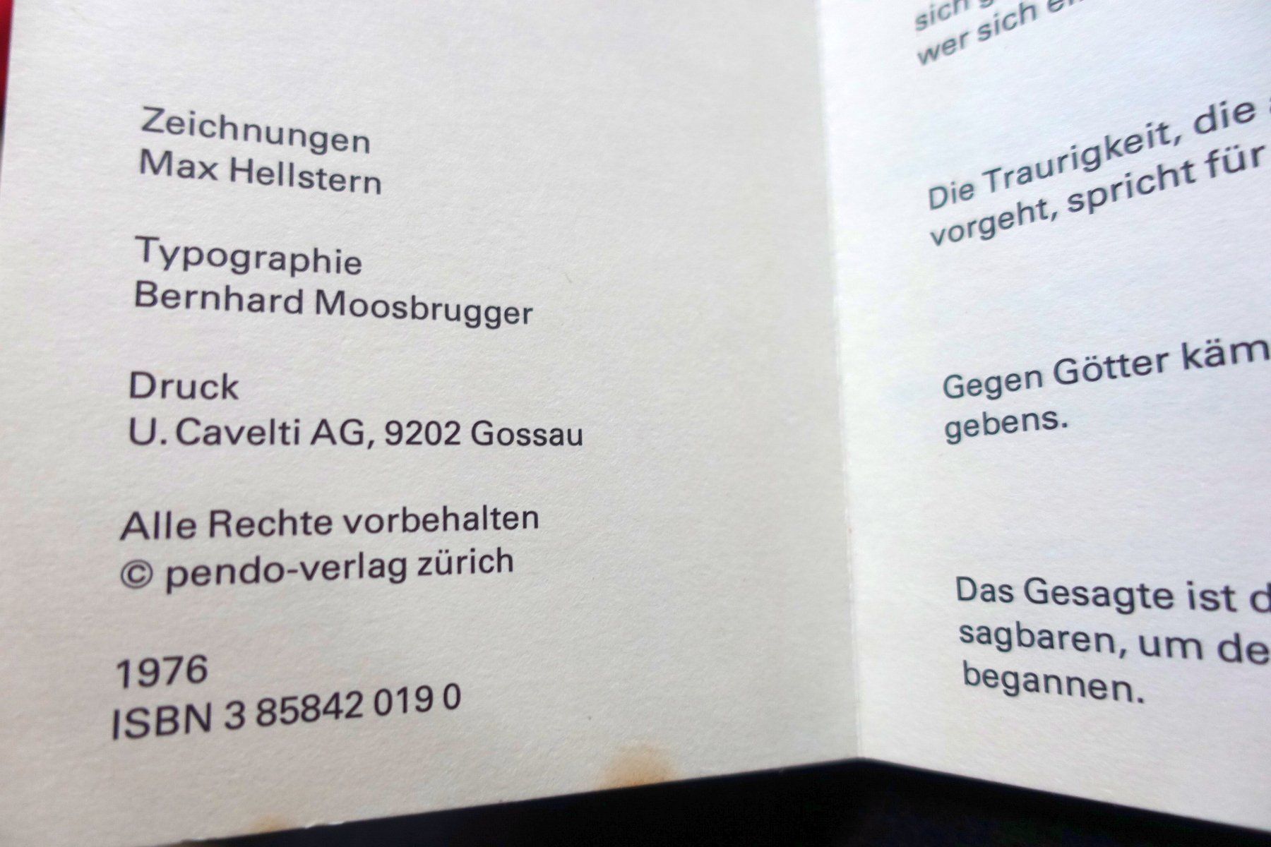 Libri: Peter Benary, Seine drei Seiten, Leporello – Usato da Gutenswil venduto da Optico 2