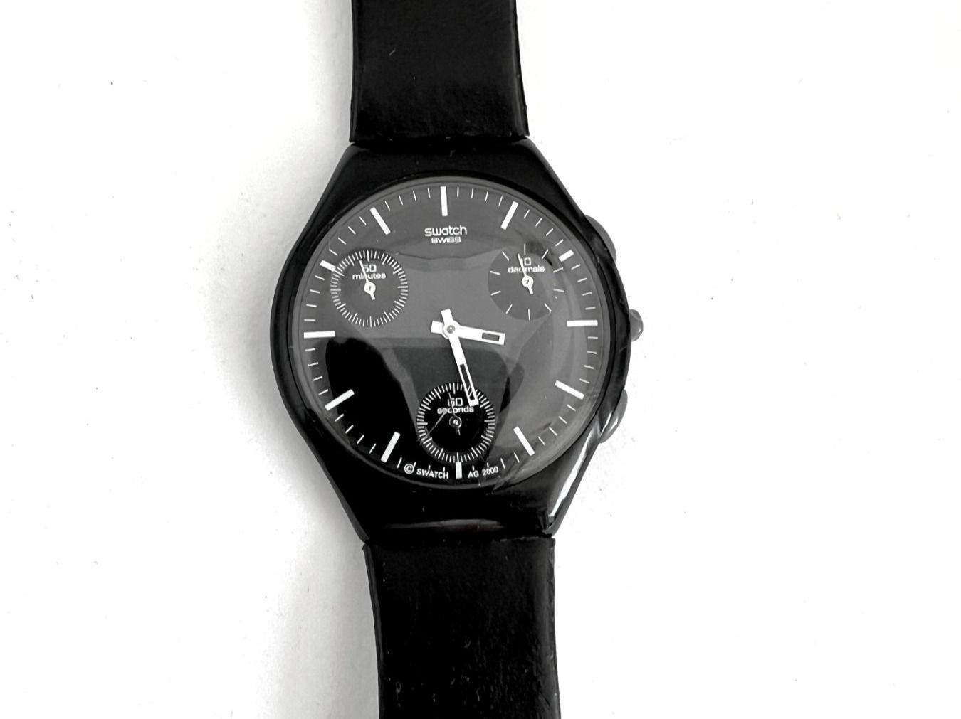 Swatch Orologi: Swatch Black ultra-plate 🎁 – Usato da Morges venduto da 4WLS