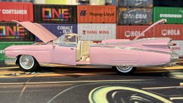 Cadillac Eldorado Biarritz 1959 pink convertible model car
