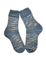 Socken, handgestrickt, Grösse 42/43, neu (ungetragen)
