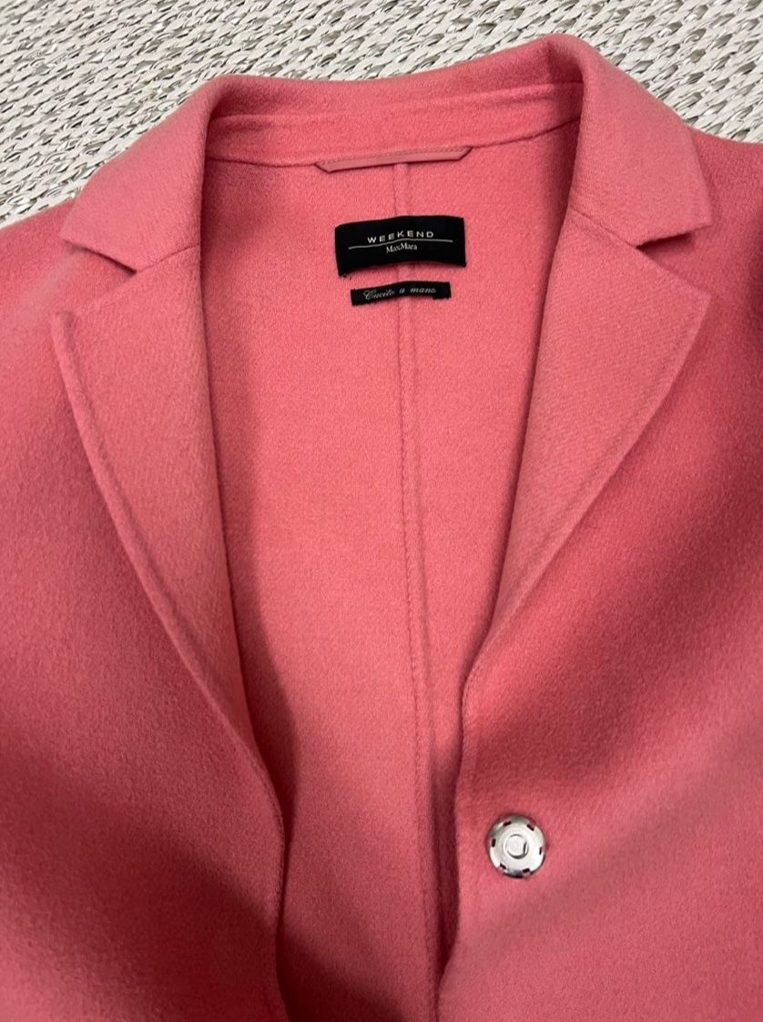 Max Mara Cappotti: Weekend Max Mara - Mantel - Wolle - Altrosa - Gr 36 – Usato da Bern venduto da umase39 1