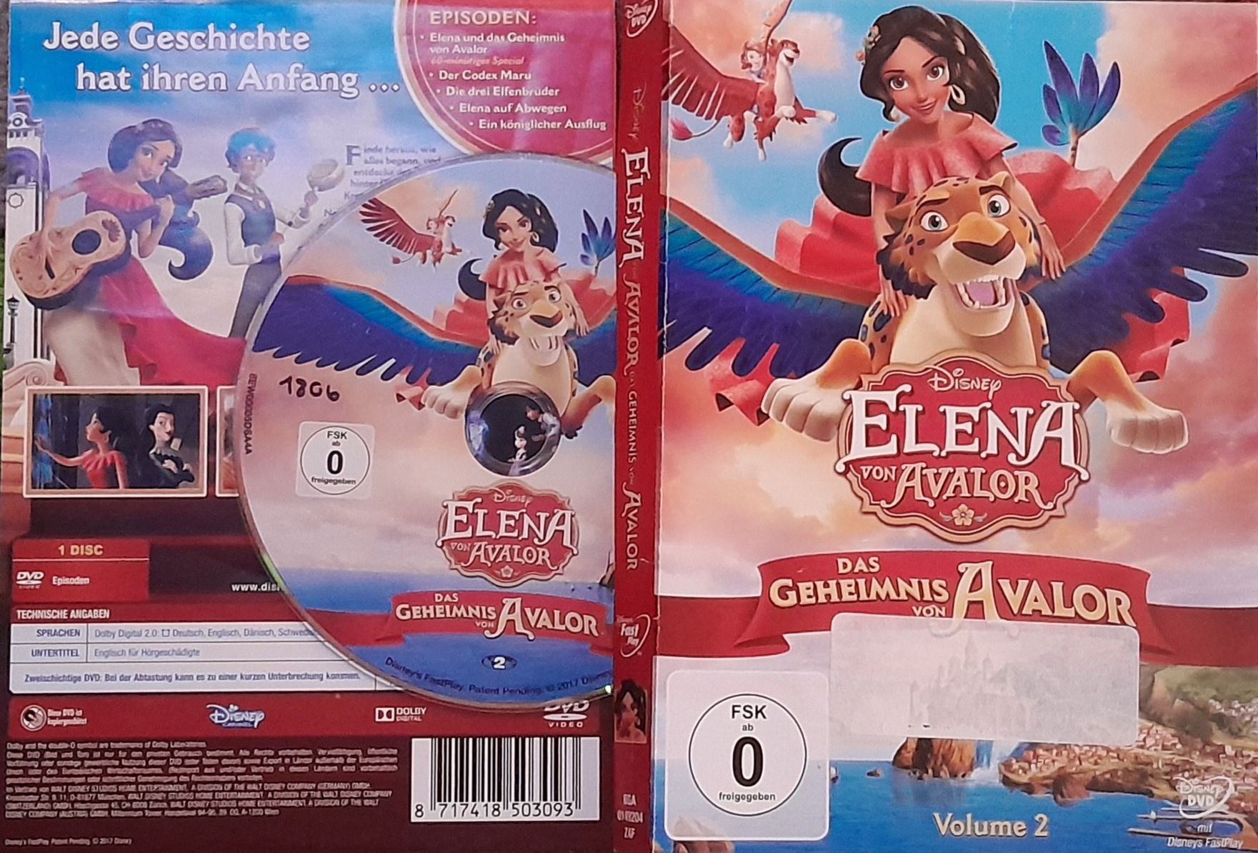 Alle DVDs: Elena von Avalor, DVD! – Gebraucht aus Zürich von cole15 2