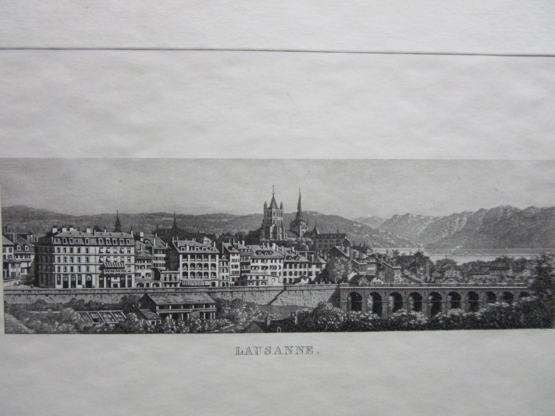 Incisioni: LAUSANNE AQUATINTA – Usato da Gersau venduto da grafik-kunst