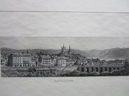 LAUSANNE AQUATINTA