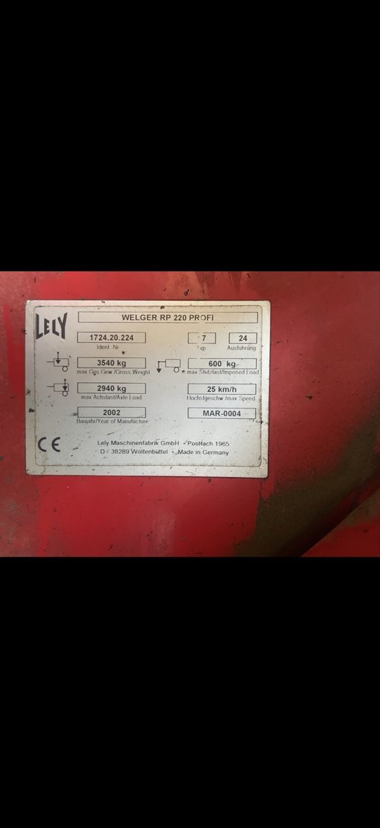 Welger Tutte le macchine: Welger Rundballenpresse Kombi 5650Ballen – Usato da Roggenburg venduto da Tech00 6