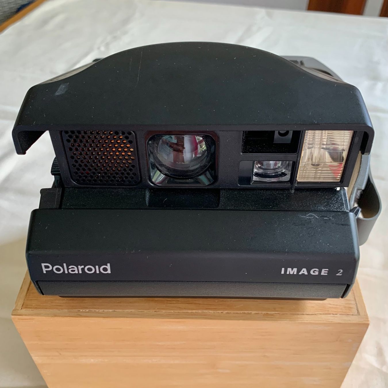 Polaroid Kamera: Vintage Polaroid Image 2, 90er Jahre, grau – Gebraucht aus Maur von Geewiz