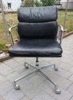 Vintage Bürodrehstuhl EA 217 Soft Pad Eames Alu Chair