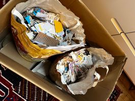 Plusieurs kilos de timbres