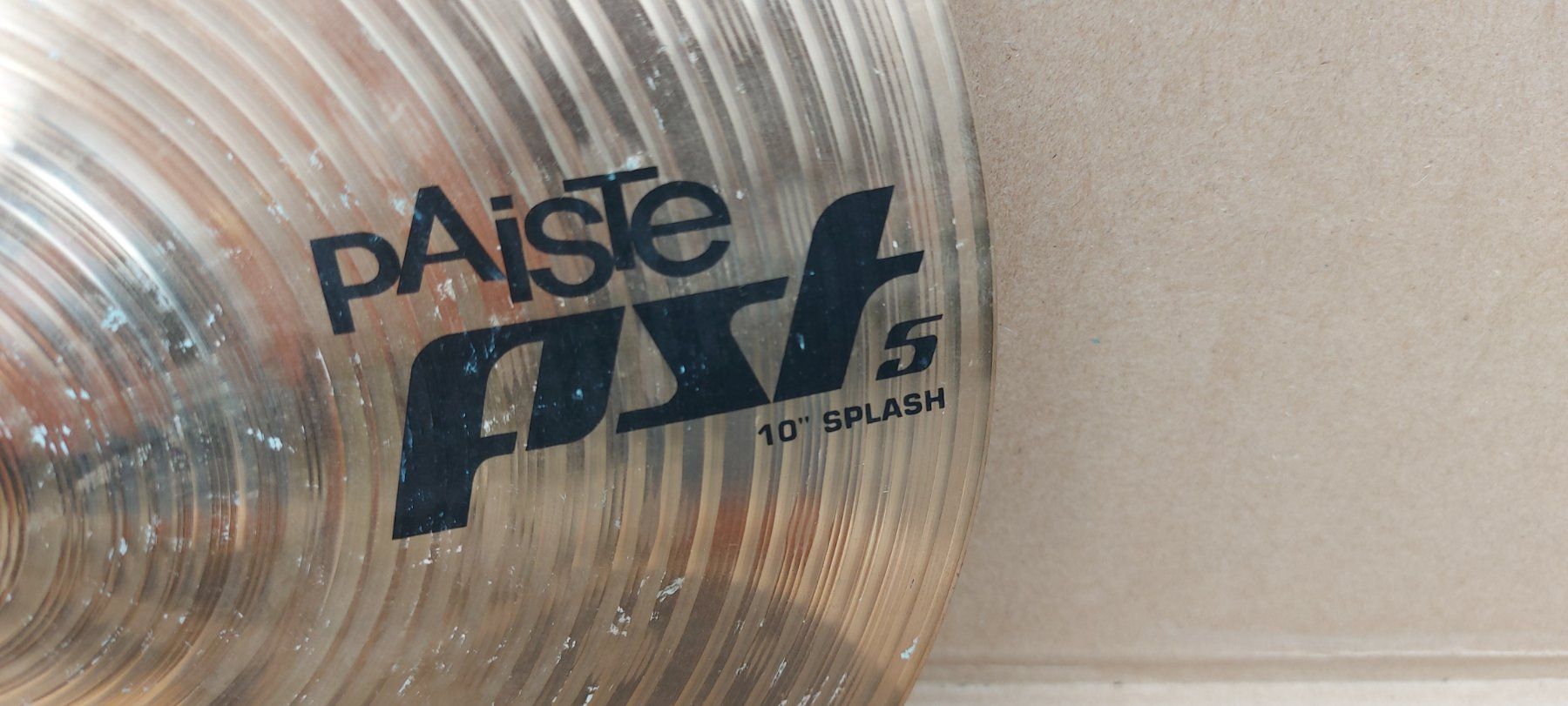 Paiste Strumenti musicali: 10" Splash paiste PST 5 – Usato da Glattbrugg venduto da Swissmusik 1