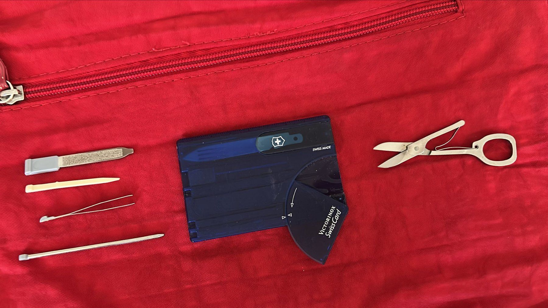 Victorinox Coltelli tascabile: Victorinox SwissCard blu – Usato da Melano venduto da H-Sara 2