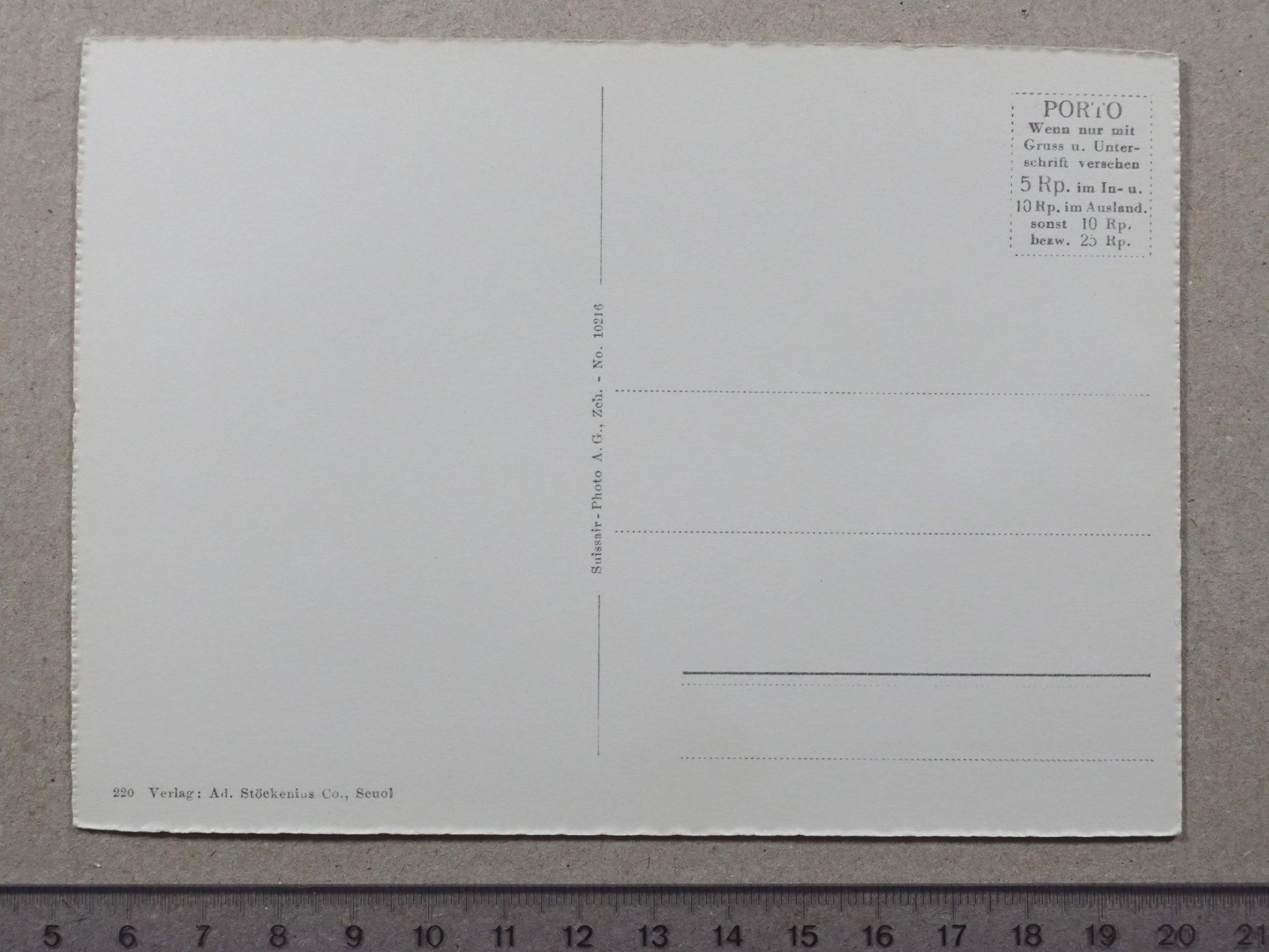 Cartoline postali: Scuol, Flugaufnahme – Usato da Lenzburg venduto da fh1 1