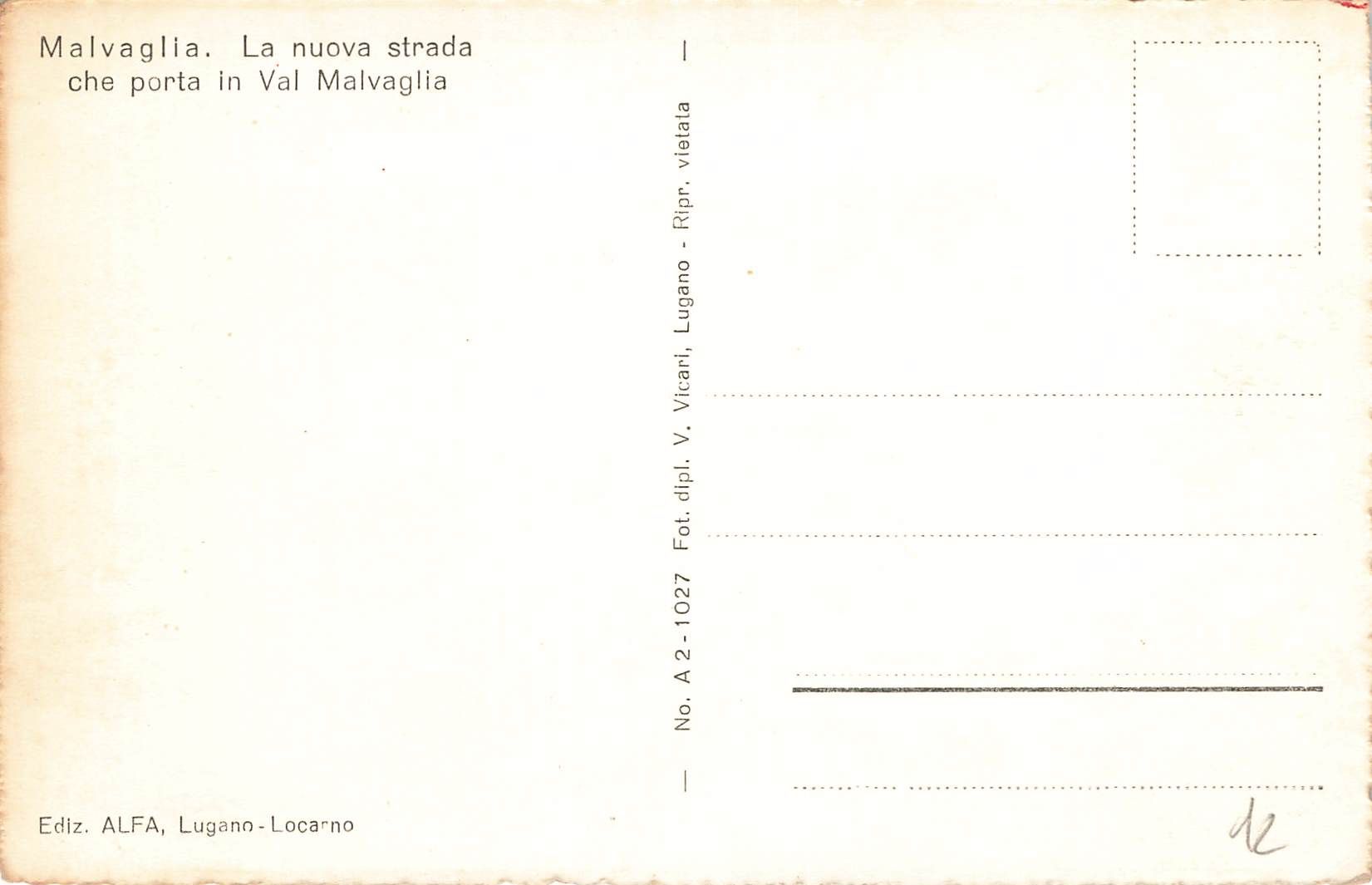 Cartoline postali: Malvaglia valle di blenio – Usato da Biasca venduto da Blenio71 1