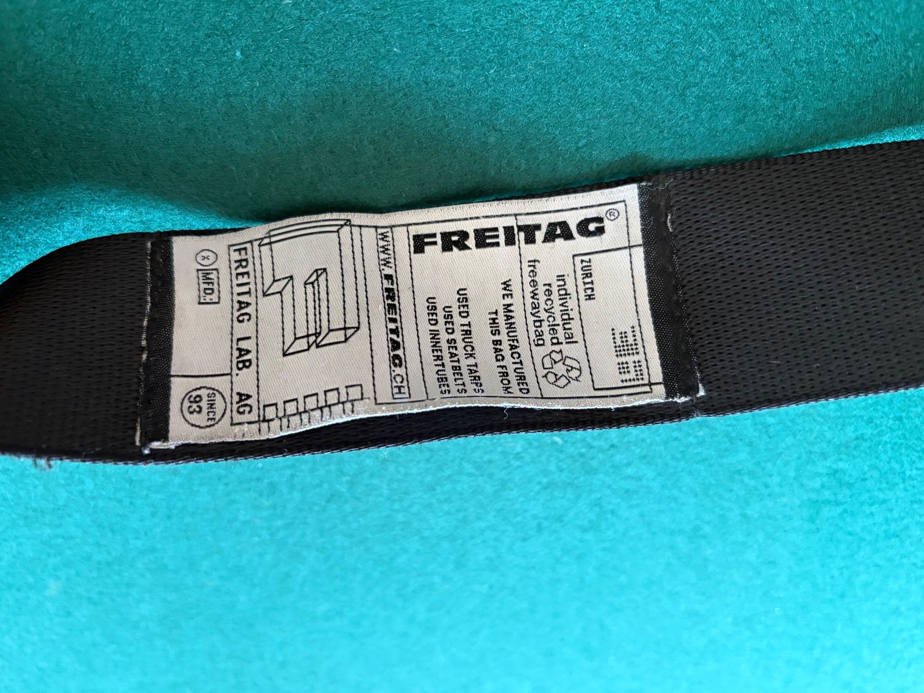 Freitag Taschen: FREITAG Tasche   Farbe: Gelb, Schwarz – Gebraucht aus Interlaken von Bona55 7