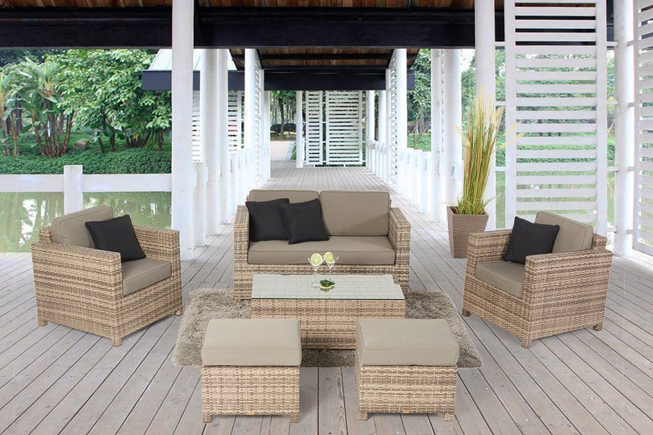 Viplounge Divani: RATTAN LOUNGE SET – Nuovo e nell'imballaggio originale da Uznach venduto da viplounge 8