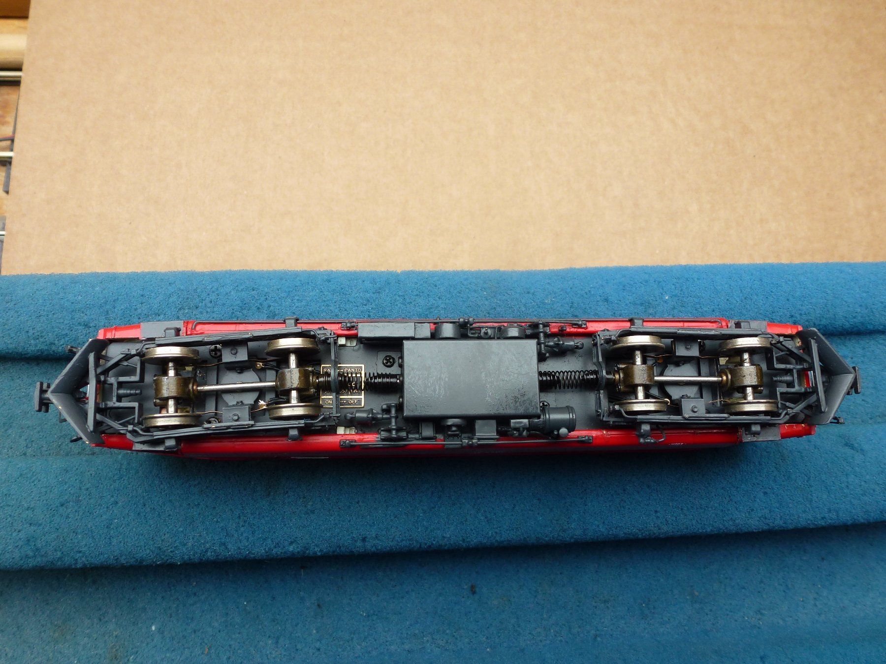 Lemaco Modellini di ferrovie: Lemaco H0m RHB ABe 4/4 31 rot – Usato da Birmensdorf ZH venduto da 8903ErichTittel 4