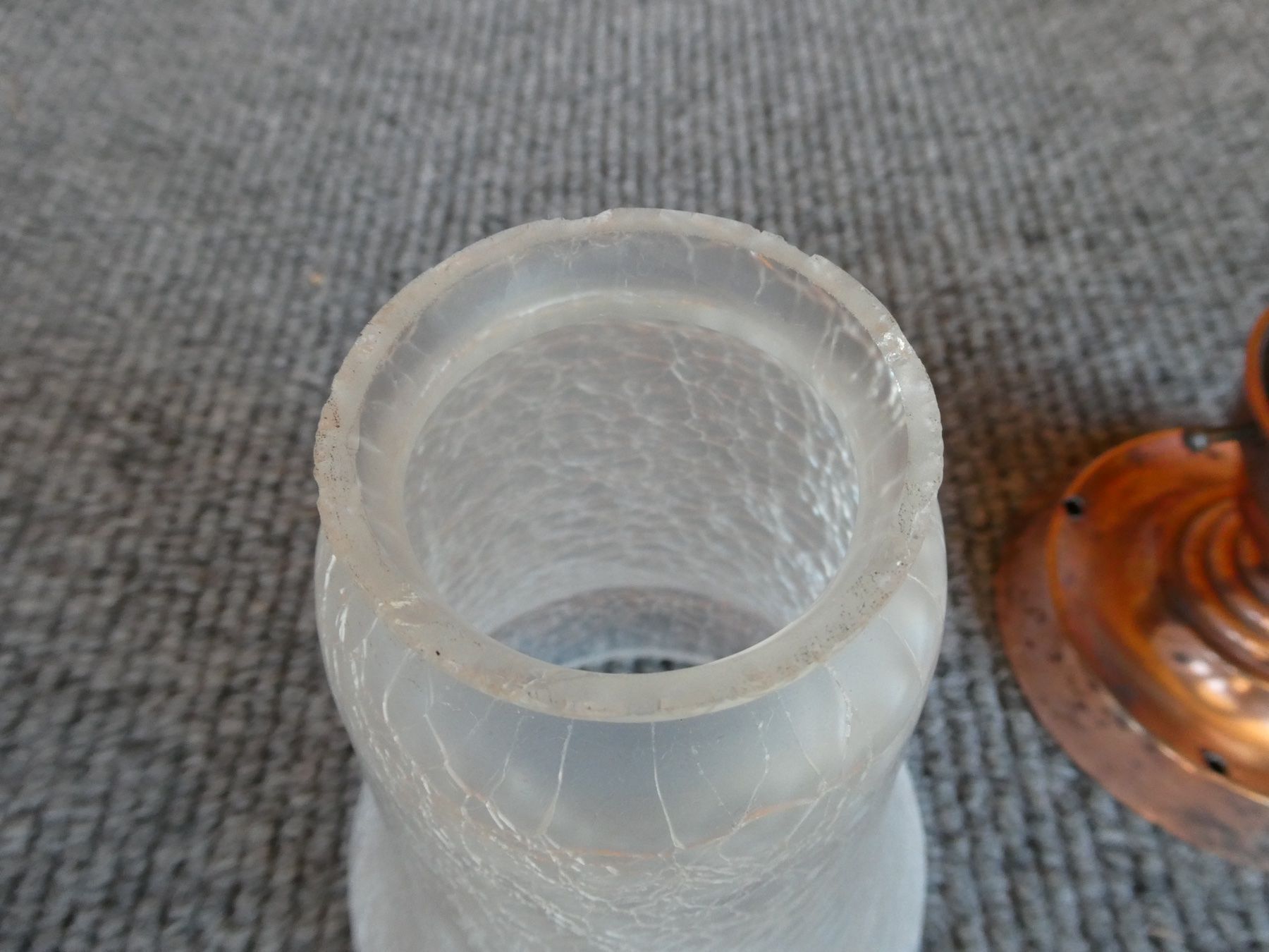 Kronleuchter & Deckenlampen: Original antike Jugendstil Deckenlampe – Gebraucht aus Lüchingen von Eeizo 7