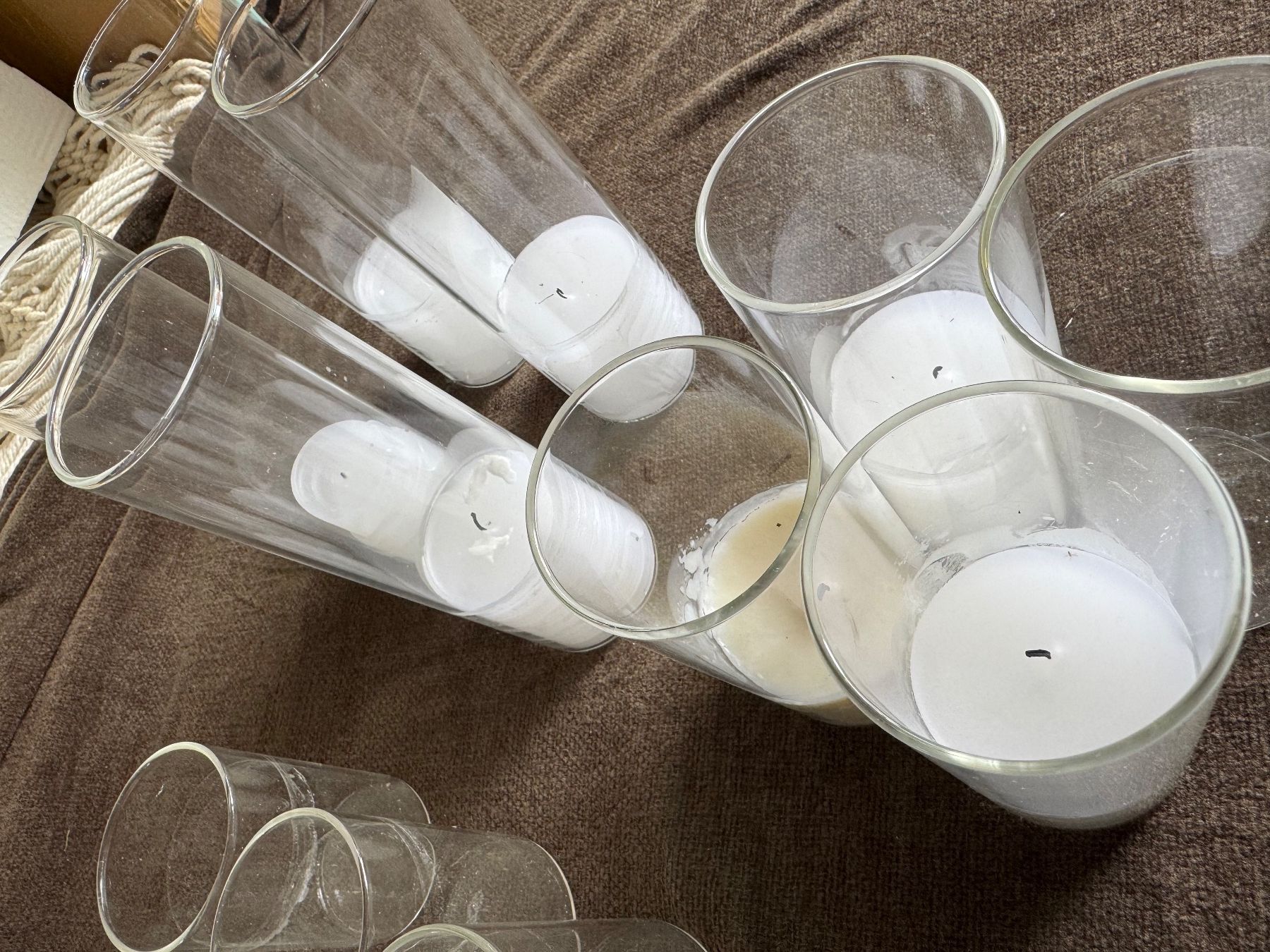 Portacandele: Kerzenständer / Glas Cylinder – Usato da Zollikofen venduto da Sarahmwm 4
