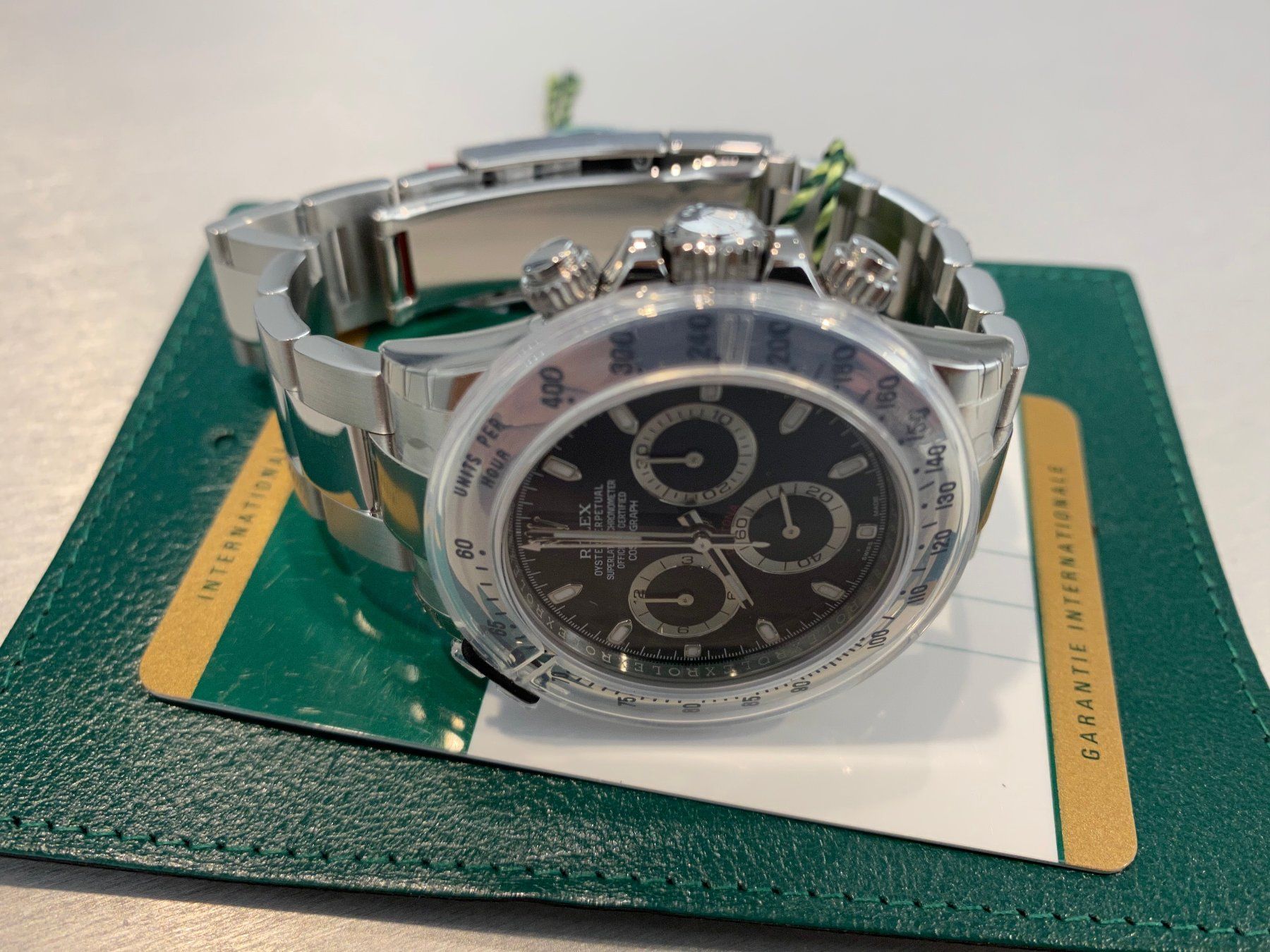 Rolex Daytona Stahl vollverklebt 116520 Sammler Objekt Neu (Neu und ...