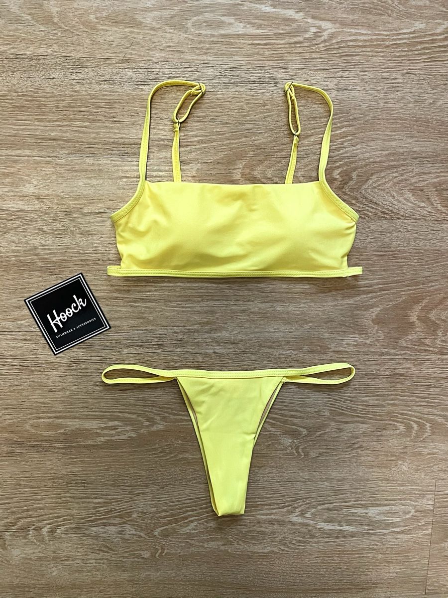 Costumi da bagno & Bikini: Gelber Bikini Grösse L NEU – Nuovo e nell'imballaggio originale da Burgdorf venduto da Hoockstudio