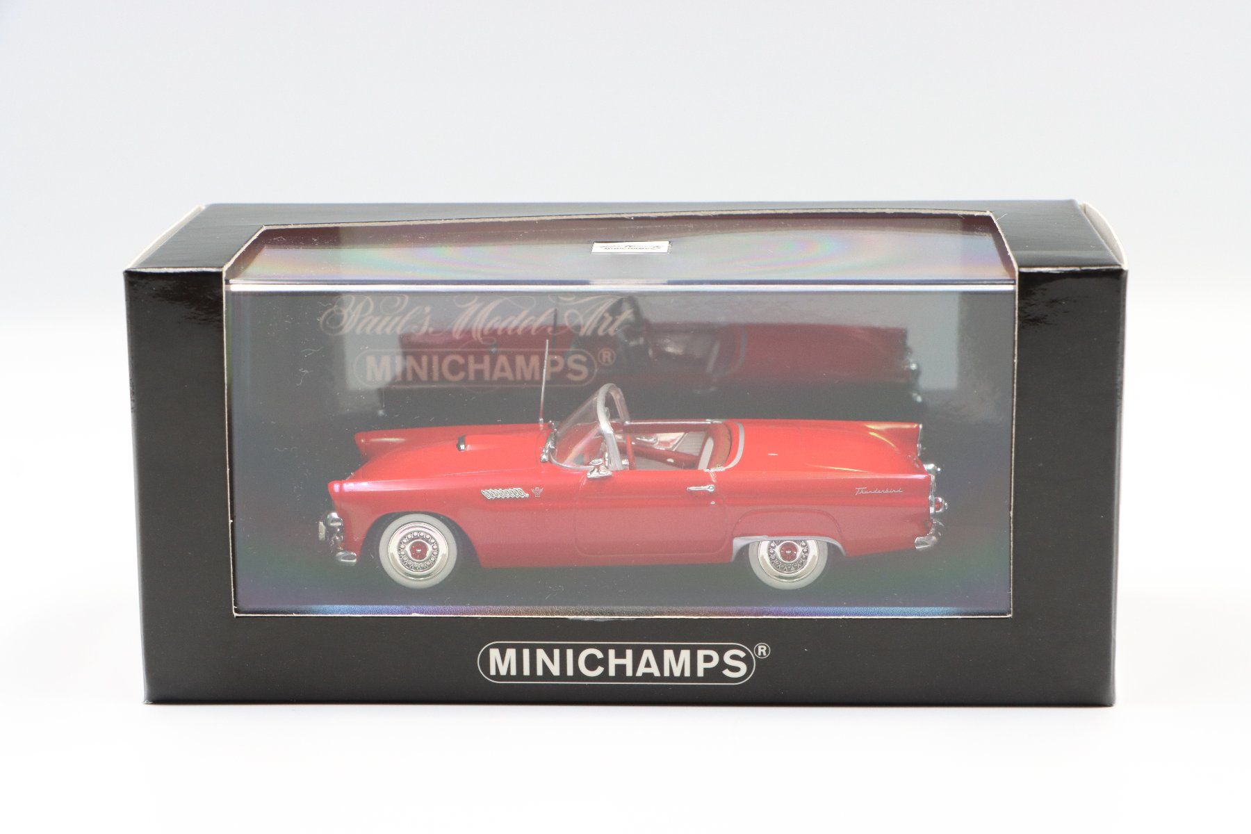 Ford Modellautos: Ford Thunderbird 1955 1:43 Minichamps – Neu und originalverpackt aus Bühl b.Aarberg von modelldiecast