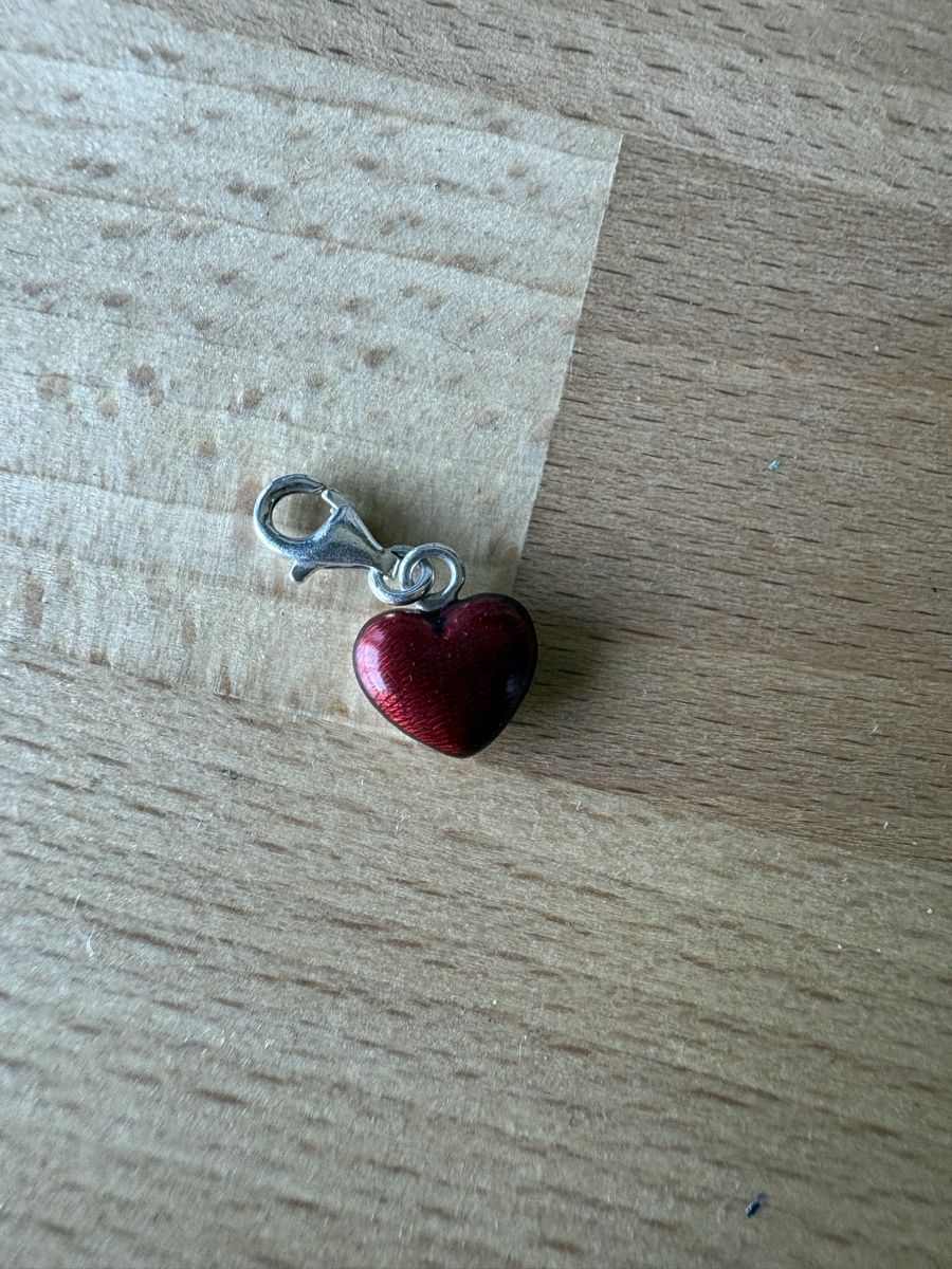 Thomas Sabo Anhänger: Thomas Sabo Charm, rotes Herz – Gebraucht aus Wädenswil von HaLu_12