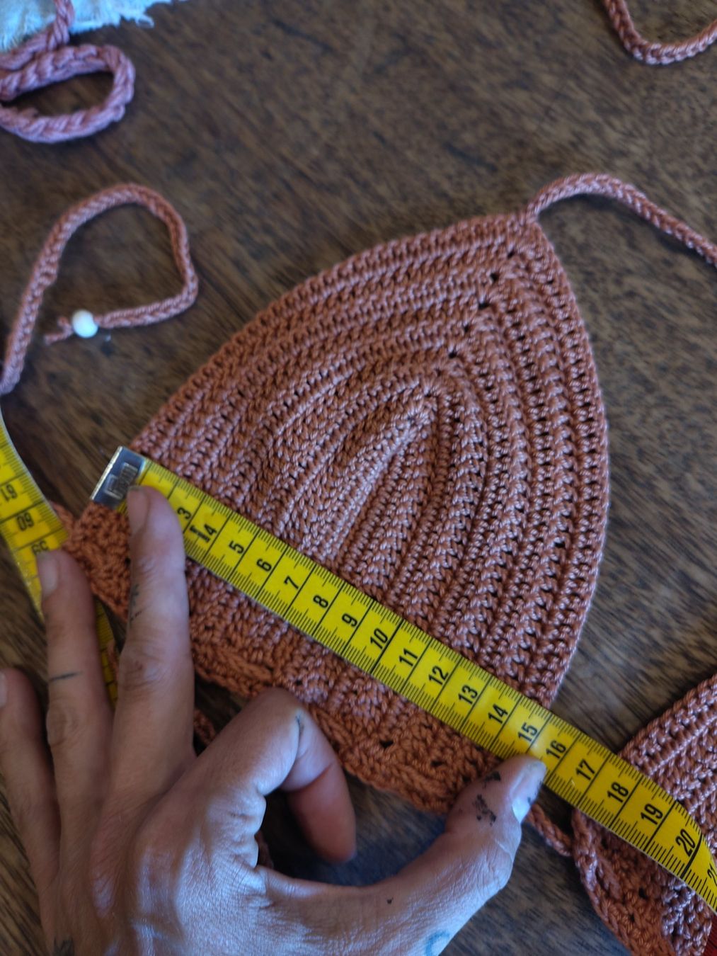 Costumi da bagno & Bikini: Bikini top gehäckelt baumwolle S – Nuovo (secondo la descrizione) da Losone venduto da ell_nora89 2
