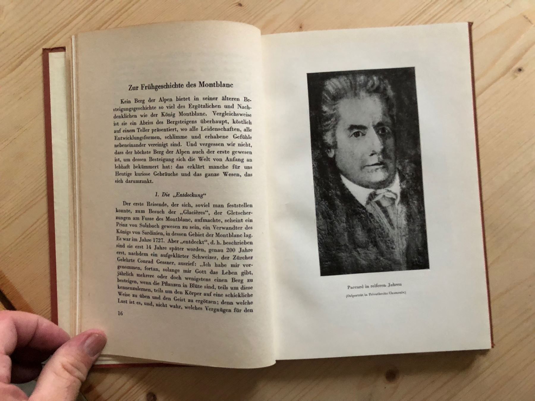 Libri: Carl Egger: Michel-Gabriel Paccard und der Montblanc – Usato da Zürich venduto da allp 5
