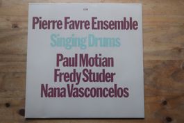 PIERRE FAVRE ENSEMBLE - SINGING DRUMS - VINYL LP