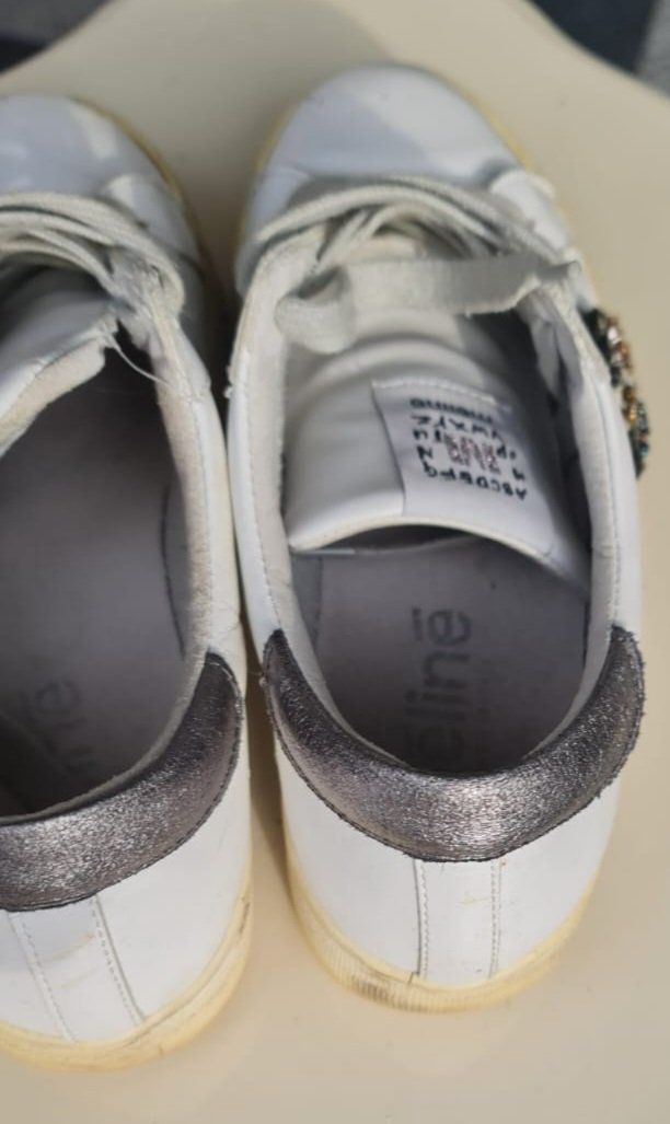 Scarpe da donna: Meline Sneaker Gr. 38 Glitzer Strass – Usato da kloten venduto da Docsgirl 6