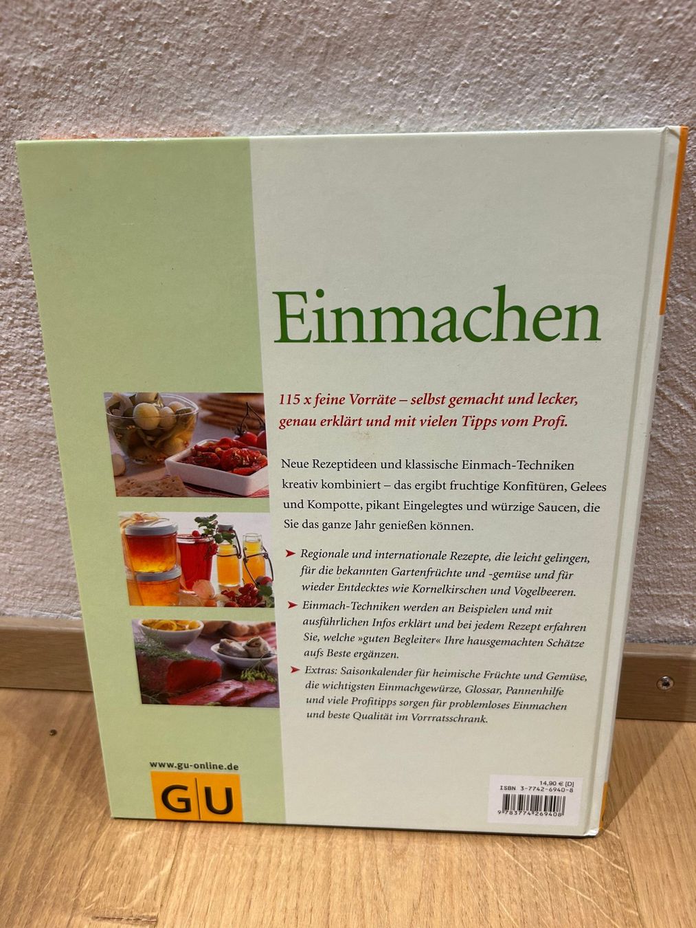 Bücher: EINMACHEN, selbst gemacht schmeckt's einfach besser – Neu (gemäss Beschreibung) aus Innertkirchen von Urbachtal 1