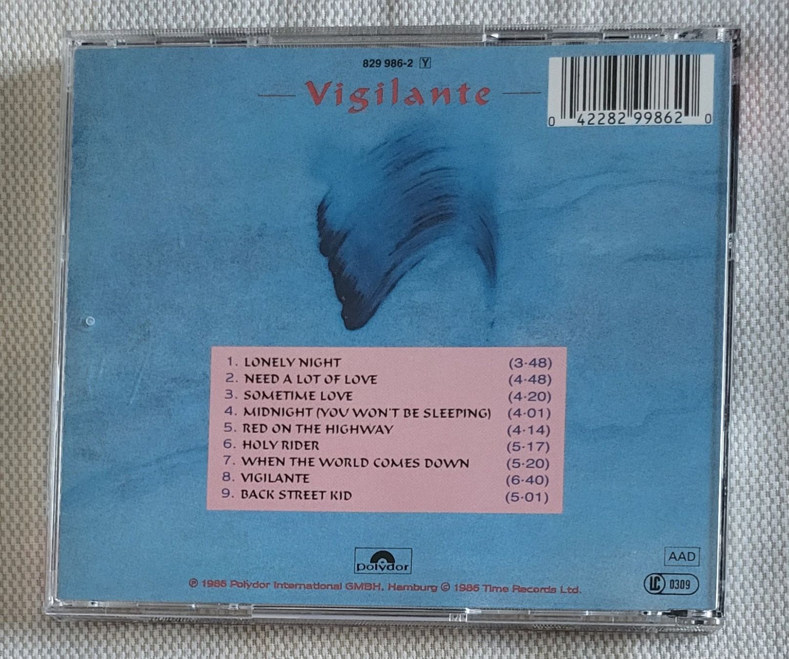 CD: Magnum - Vigilante – Usato da Villars-sur-glane venduto da Epsilonhike 1