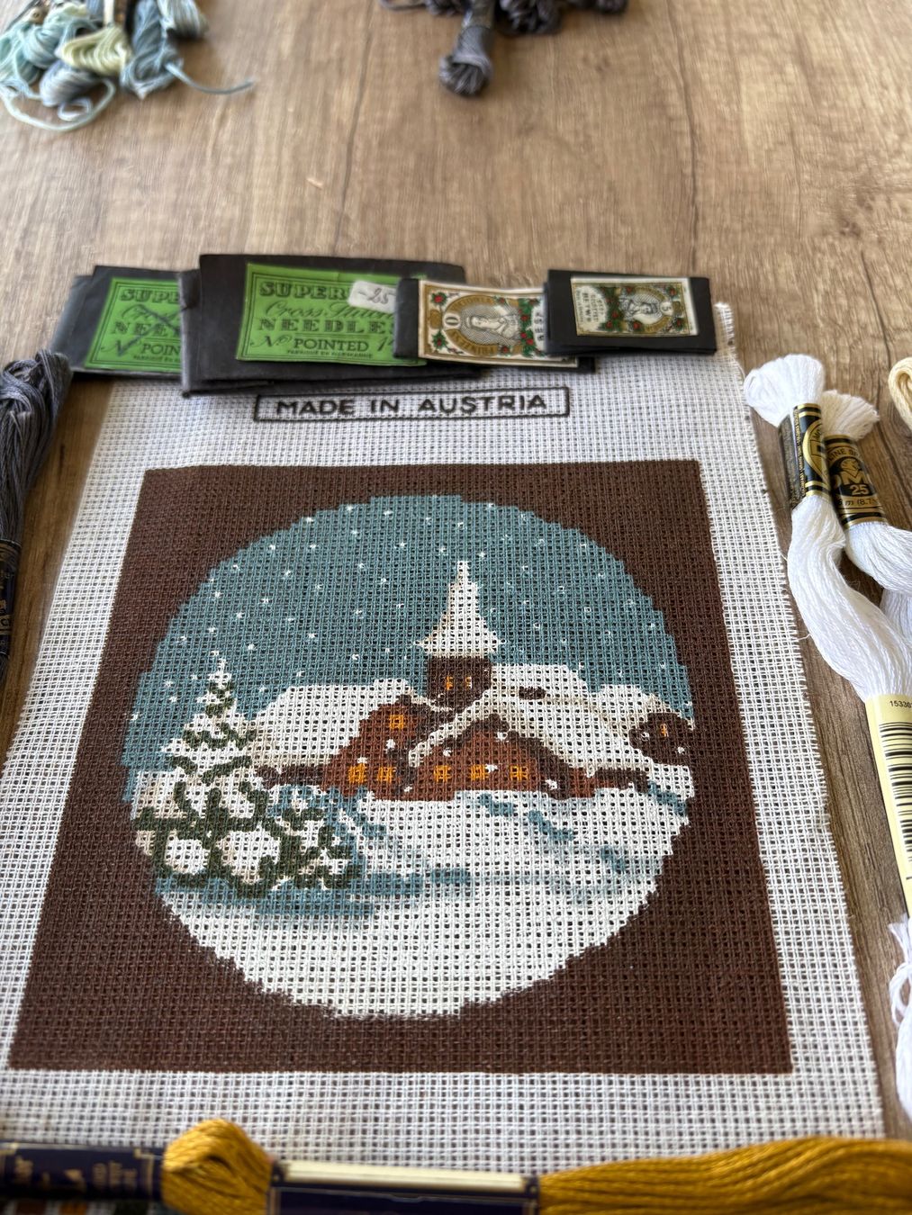 Kits de loisir créatif: Stickpackung mit Schneelandschaft – Neuf (Voir description) à Schübelbach par S1CH 2