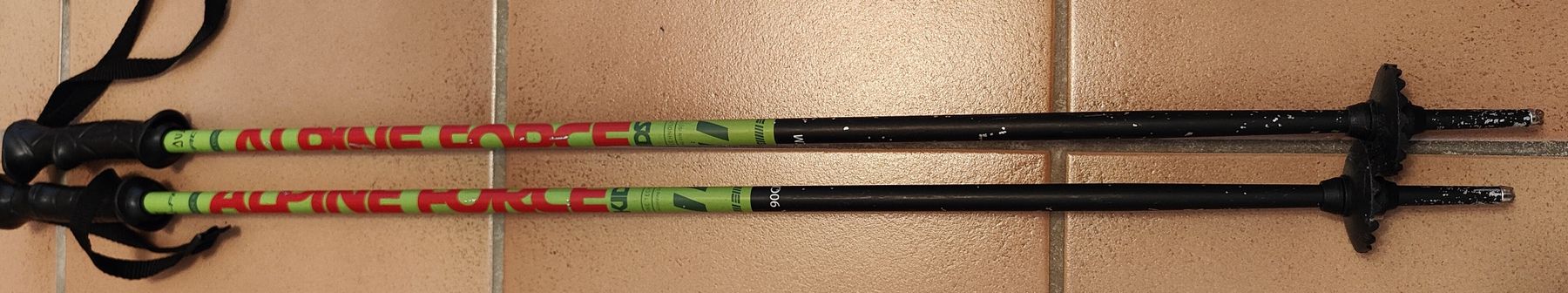 Bastoncini da sci: Skistöcke Alpine Force Kinder 90 cm – Usato da Montlingen venduto da Rippy 1