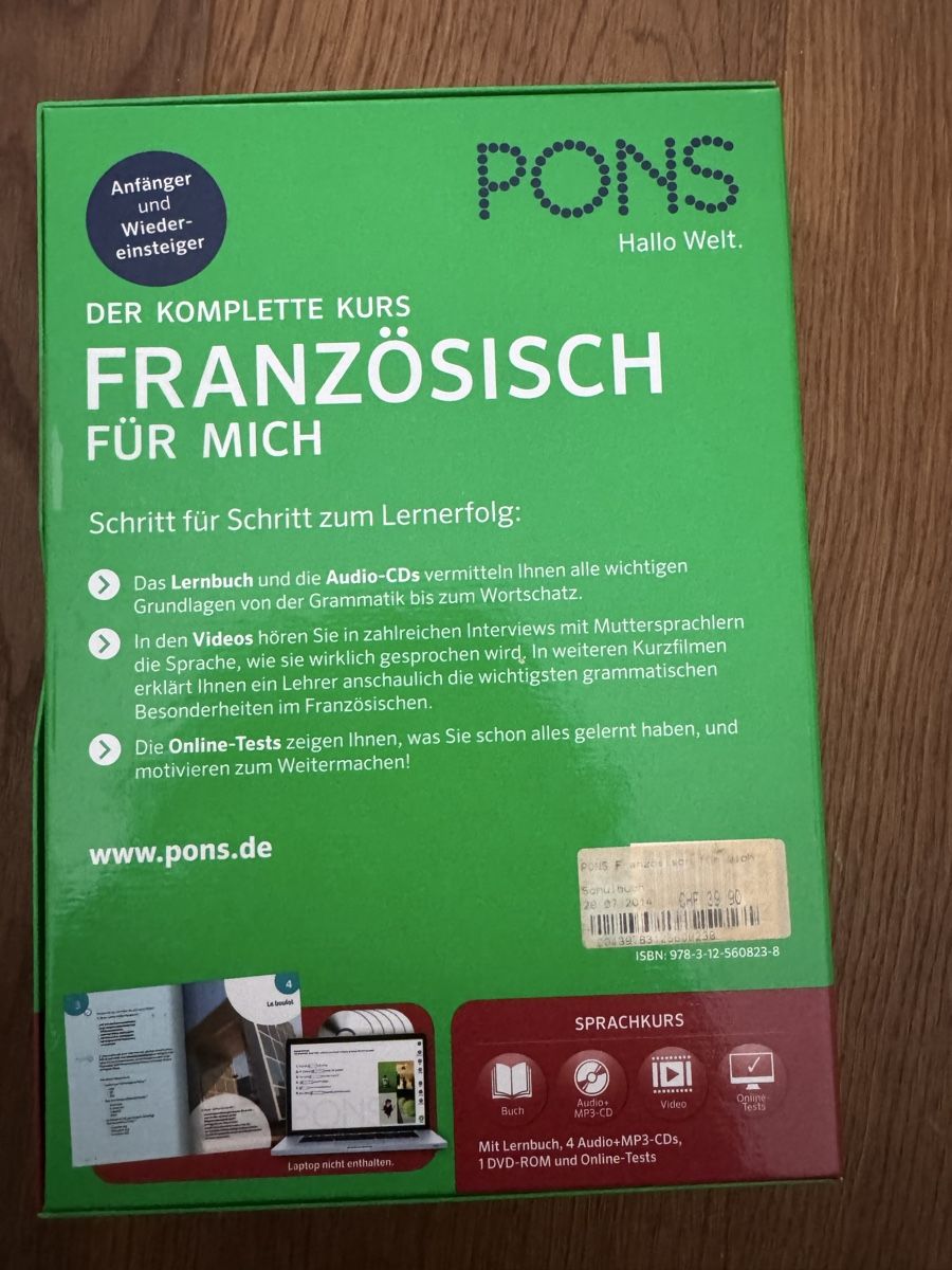 Audiolibri: PONS Französischkurs – Nuovo e nell'imballaggio originale da zürich venduto da ali_gy25 1