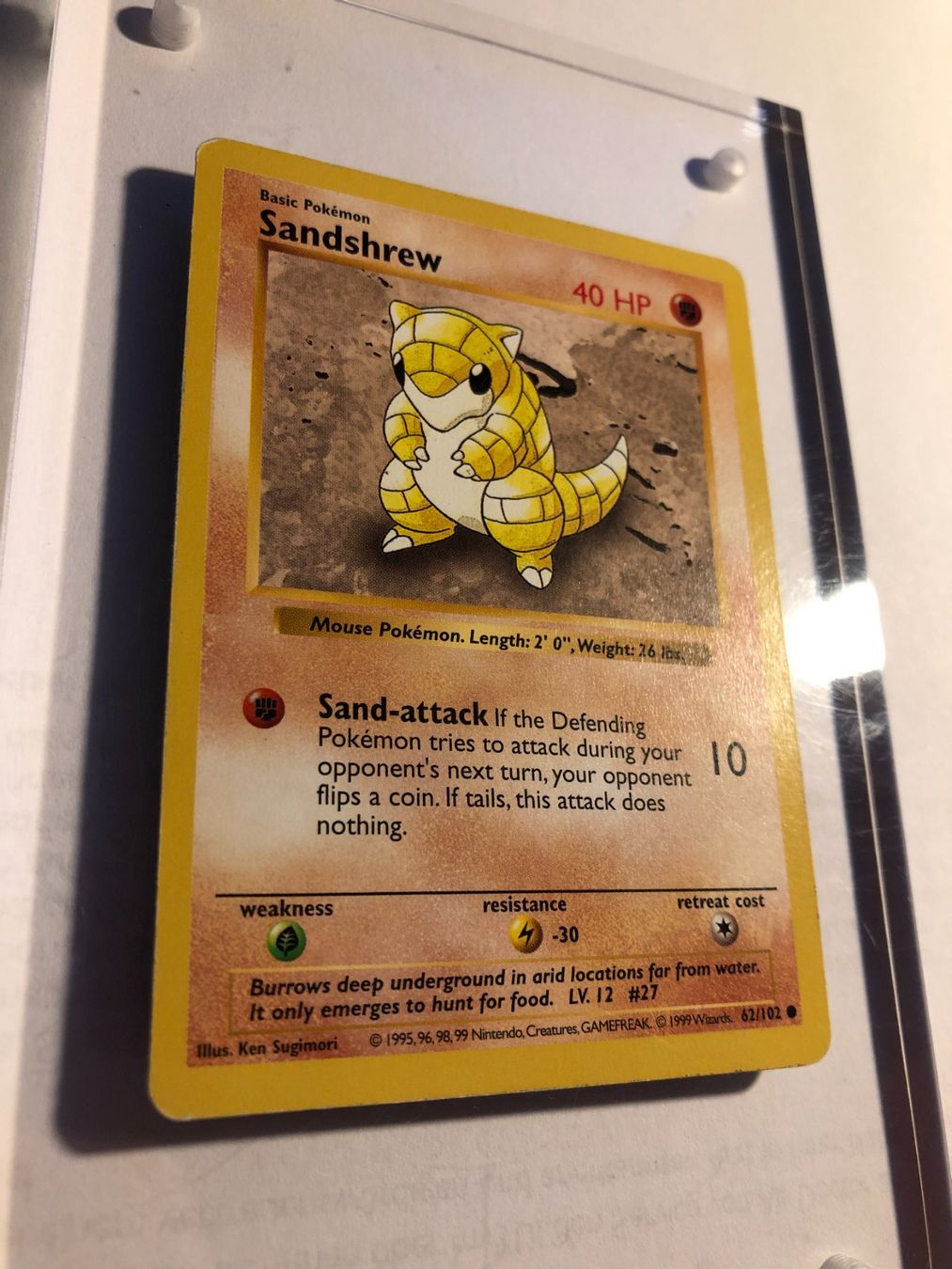 Sammelbilder & Trading cards: Sandshrew Base Set Shadowless - PL - ab 1.- – Gebraucht aus Giubiasco von dan_pr8b 1