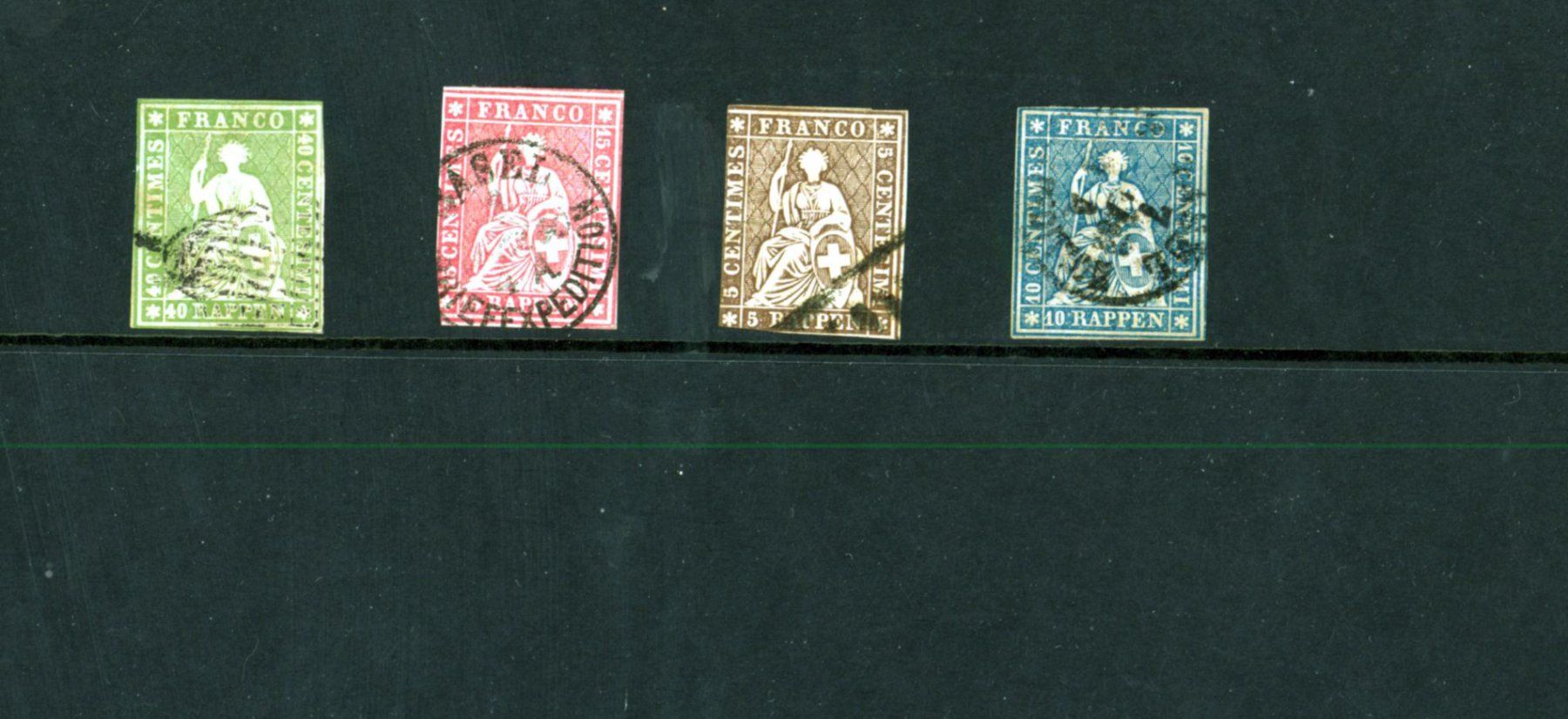 Alle Briefmarken: Strubeli Sammlung, Stempel beachten (Q997) – Gebraucht aus Seuzach von Harri19 1