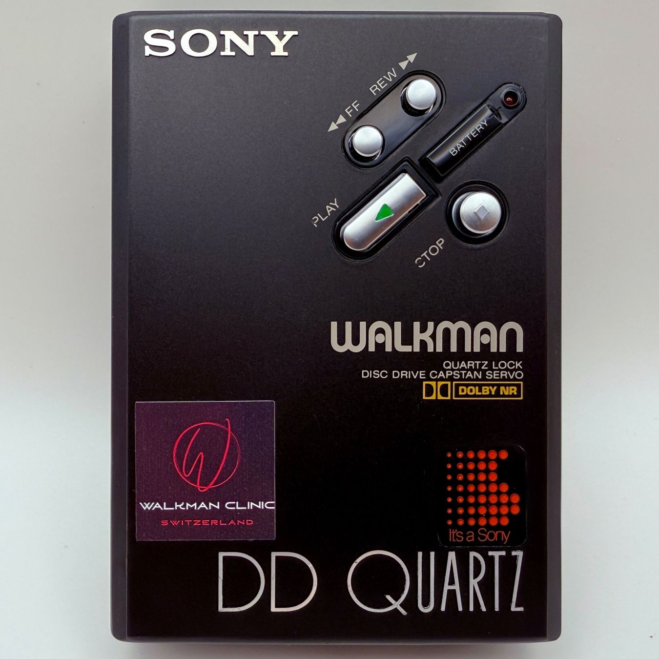 Sony Lettore multimediale portatile: Sony Walkman WM-DDIII Quartz schwarz #299 – Usato da Vorderthal venduto da WalkmanClinic