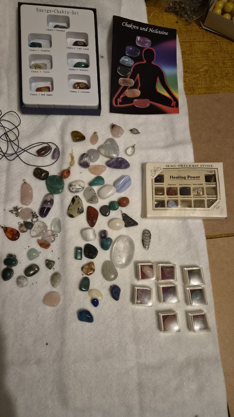 Minerali & Pietre curative: 88 Steine Sammlung Riesensammlung  – Nuovo (secondo la descrizione) da Kölliken venduto da MissesBossTop1