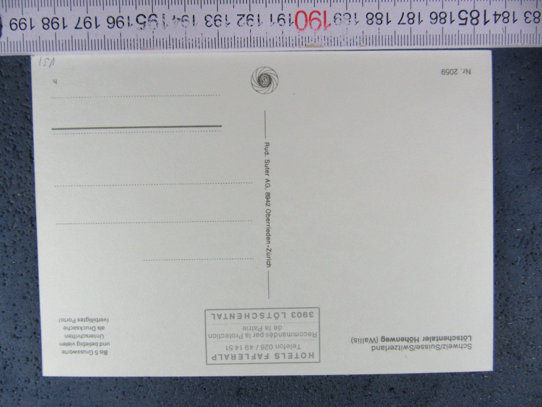Cartoline postali: LÖTSCHENTALER HÖHENWEG VS AK10BILDER – Usato da Ettingen venduto da Hausi4711 1
