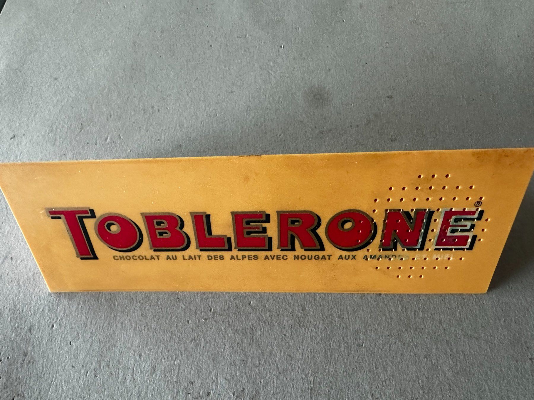 Radio: Tobleroneradio Werbeartikel – Usato da Mühlethal venduto da Buntfarbe