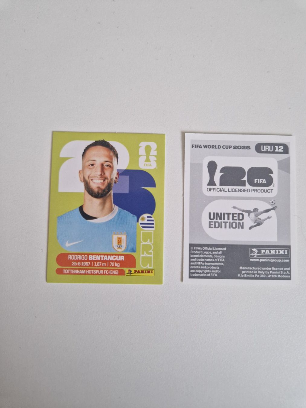 Panini Sammelbilder & Trading cards: Panini Sticker URU12 – Neu (gemäss Beschreibung) aus Stüsslingen von white_angel86