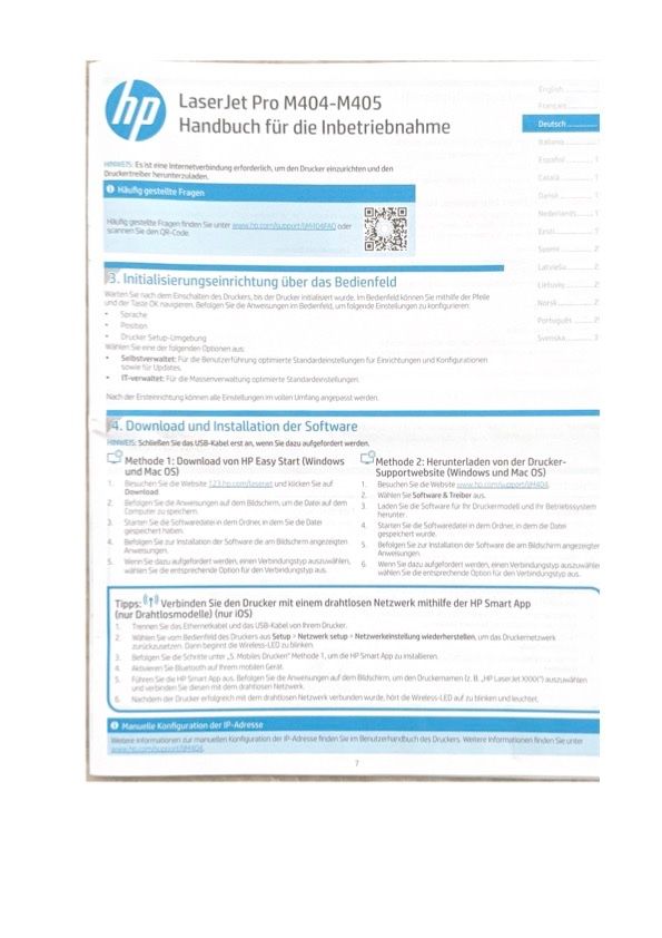 Stampanti: HP LaserJet Pro M404dn – Usato da Gattikon venduto da finebooks 3