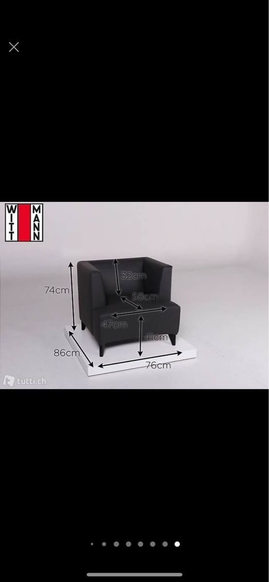 Wittmann Poltrone: Leder Sessel Wittmann Design – Usato da Adliswil venduto da am17 2