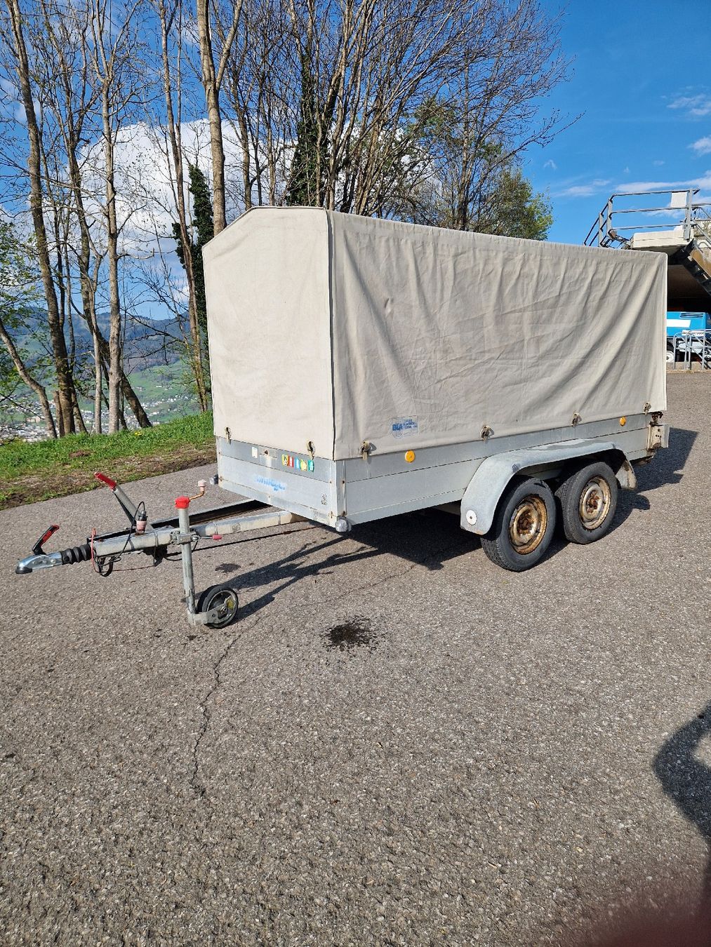 Wm Meyer Rimorchi: WM Meyer Anhänger MW 2BT – Usato da Morschach venduto da Fimhof
