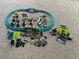 Lego Friends Achterbahn Set 41130 gebraucht teilweise mon...