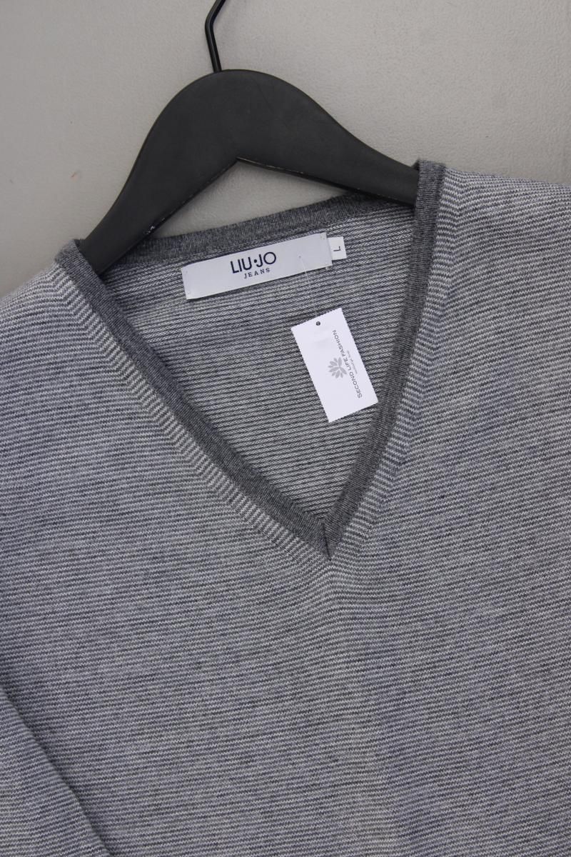 Pullover & Sweatshirts: Liu Jo Wollpullover Gr. L grau – Gebraucht aus Neustadt an der Waldnaab von SecondLifeFashion 1